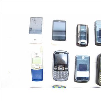 LG And Other Assorted Cell Phones, 10+ Pieces