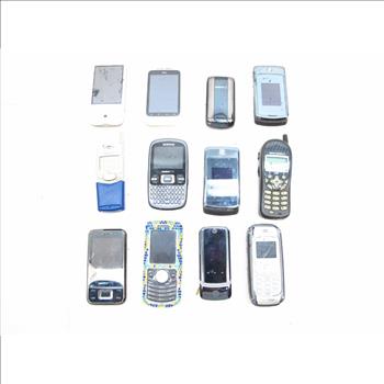 LG And Other Assorted Cell Phones, 10+ Pieces