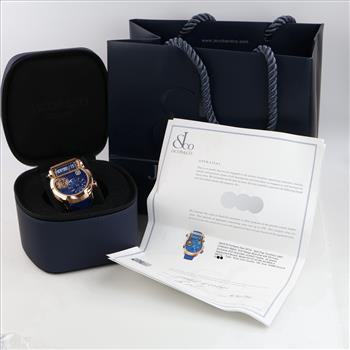 Jacob & Co 18kt Gold Epic Tourbillon Watch- Evaluated By Our Certified Gemologist - AGS / GIA
