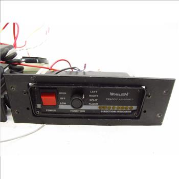 Whelen Siren & Light Controller And Traffic Advisor, 2 Pieces