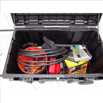 Husky Mobile Job Box And Assorted Items