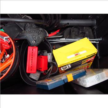 Husky Mobile Job Box And Assorted Items