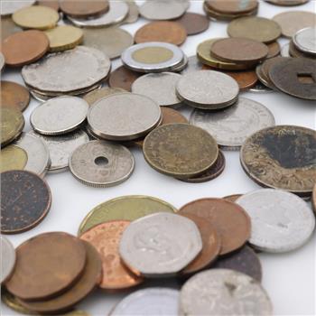 1+lb Foreign Coins