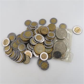 1+lb Foreign Coins