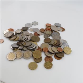 1+lb Foreign Coins