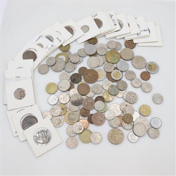 1+lb Foreign Coins