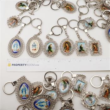 1+lb Religious Keychains
