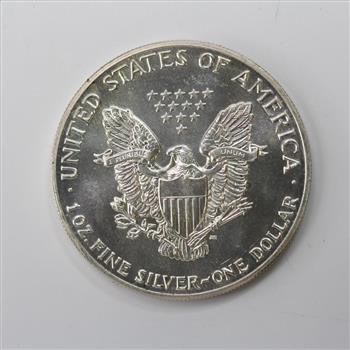 1oz, .999 Silver 1986 Standing Liberty Dollar Coin