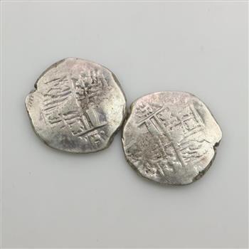 2 Ancient Silver Coins