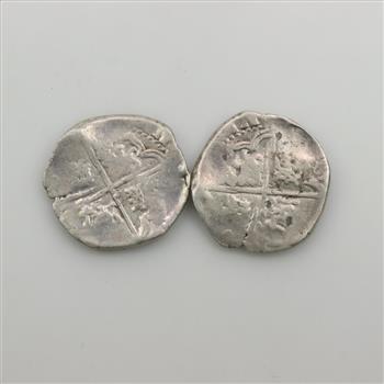 2 Ancient Silver Coins