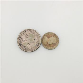 2 Canadian Silver Coins