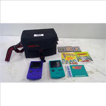 2 Game Boy Color, And 3 Games