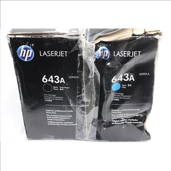 (2) Hp Laser Jet Printer Cartridge