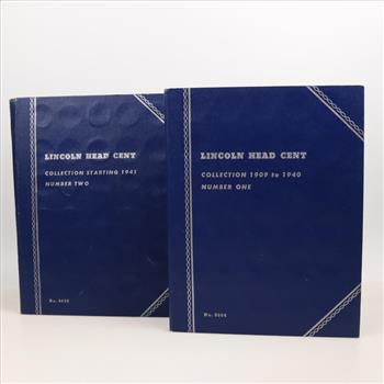 2 Lincoln Cent Collection Booklets