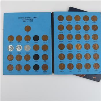 2 Lincoln Head Cent Booklets And 2021 US Coin Guide Book