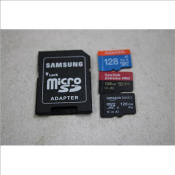 2 Microsd 128 Gb, And Adapter