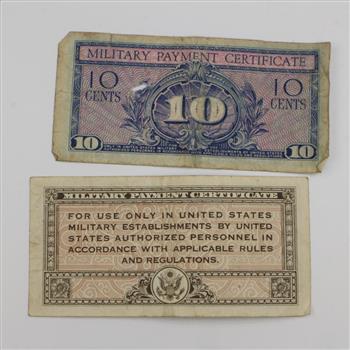 2 Military Payment Certificates