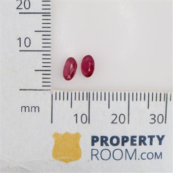 2 Oval Rubies