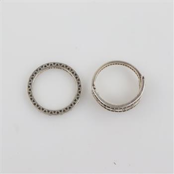 2 Pandora Sterling Silver Rings