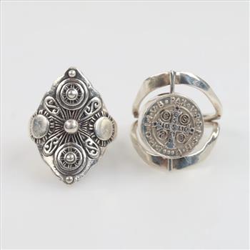 2 Silver Rings