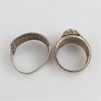 2 Silver Rings