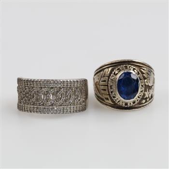 2 Silver Rings