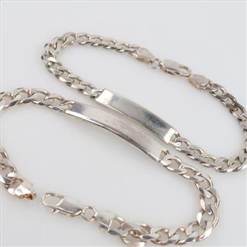 2 Sterling Silver Bracelets