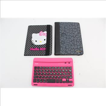 2 Tablet Cases & A Tzumi Bluetooth Keyboard
