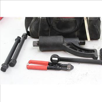 2 Torque Multiplier Wrench Tools, Husky Tool Bag, Wire Cutter