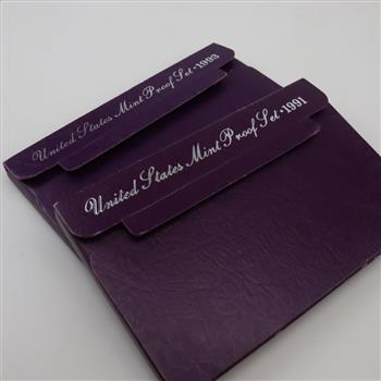 2 US Mint Proof Sets