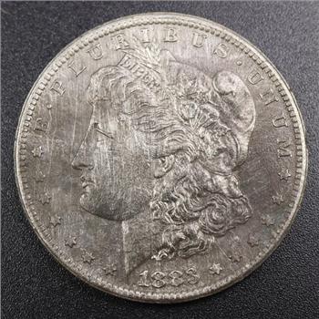 2 US Morgan Silver Dollars