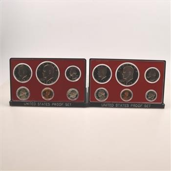 2 US Proof Sets