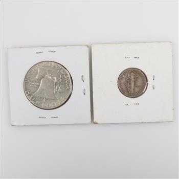 2 US Silver Coins