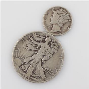 2 US Silver Coins