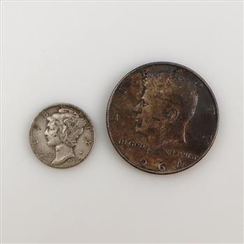 2 US Silver Coins
