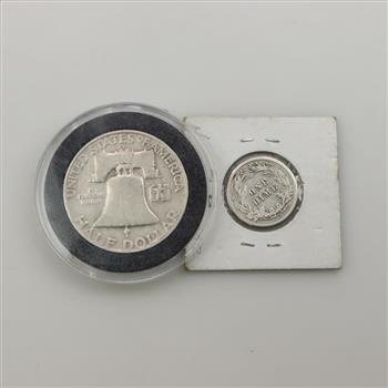 2 US Silver Coins