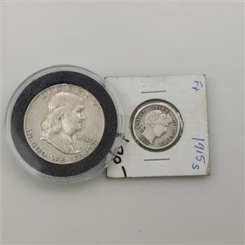 2 US Silver Coins