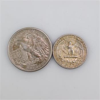 2 US Silver Coins