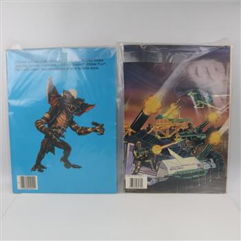 2 Vintage Golden Coloring Books: G.I. Joe & Gremlins