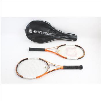 2 Wilson NCode NTour Tennis Rackets