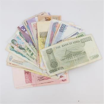 20+ Foreign Currency
