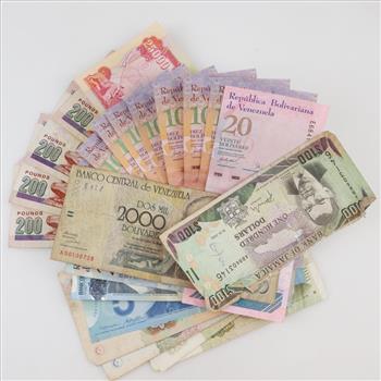 20+ Foreign Currency