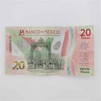 20 Mexican Pesos