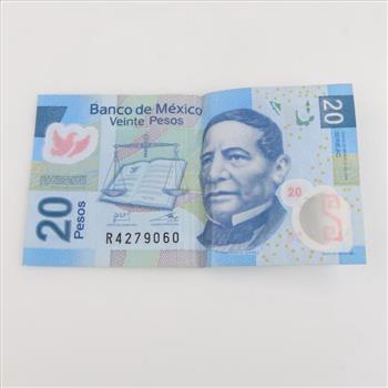 20 Mexican Pesos