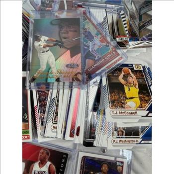 200+ Assorted Sports Trading Cards