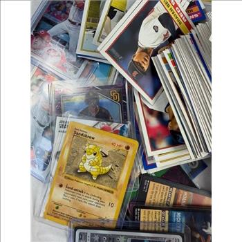 200+ Assorted Sports Trading Cards