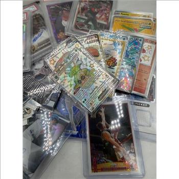 200+ Pokemon, Sports, And Magic The Gathering Trading Cards