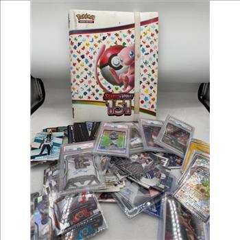 200+ Pokemon, Sports, And Magic The Gathering Trading Cards