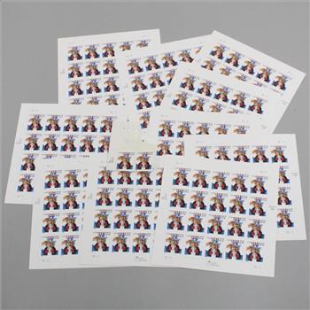 200+ US Uncle Sam Stamps