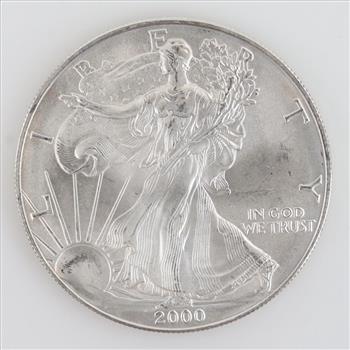 2000 American Eagle Fine Silver Dollar 1oz